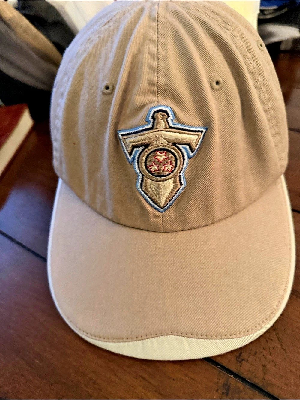 NFL Embroidered Logo Beige Cap
